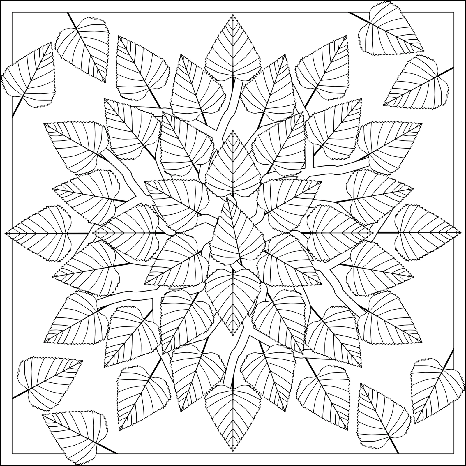 Autumn cyclist coloring book